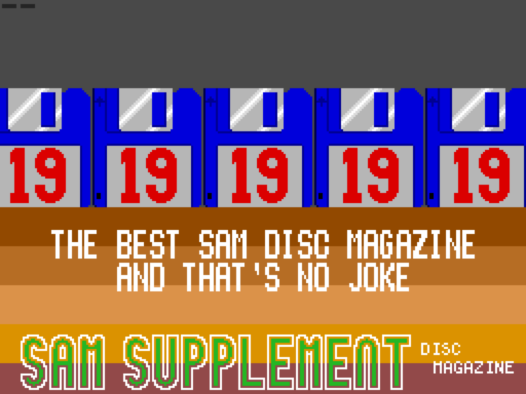 Sam Supplement Magazine Issue 19