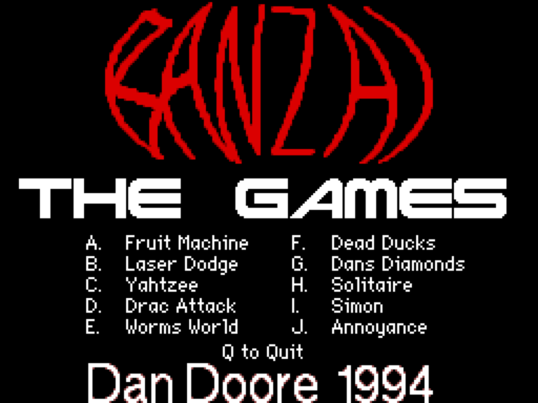Banzai - The Games Compliation by Dan Doore
