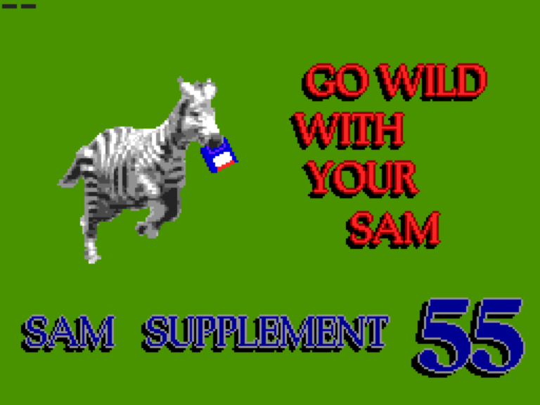 Sam Supplement Magazine Issue 55