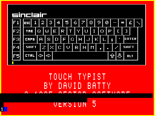 Touch Typist v5.0