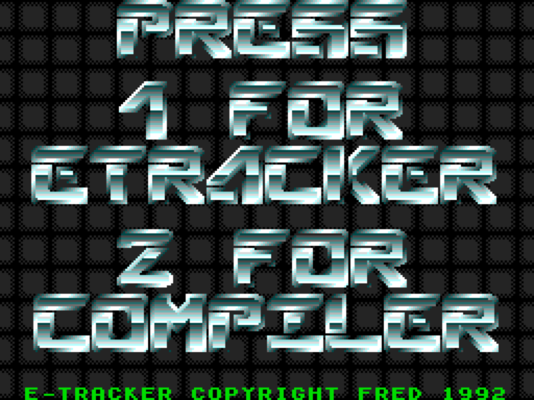 E-Tracker Program Disk V1.2