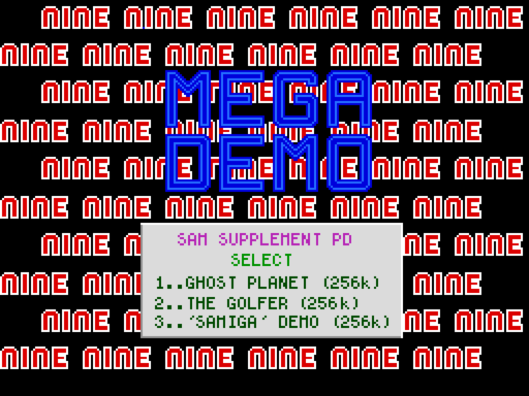 Sam Supplement Mega Demo 09