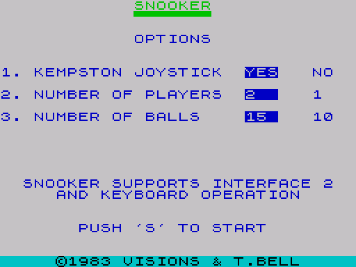 Snooker