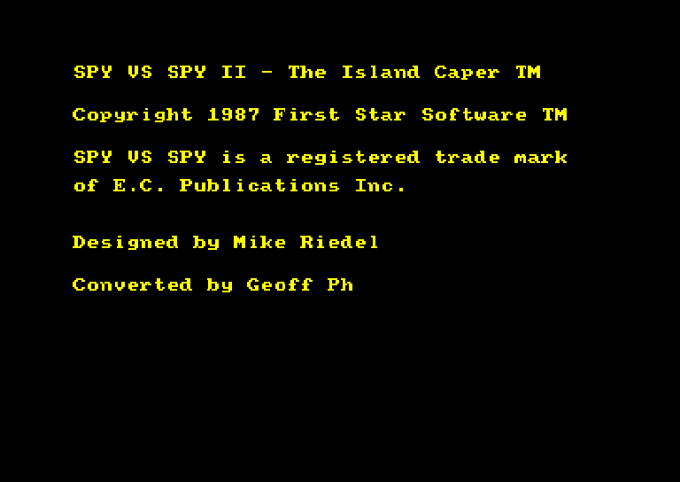 Spy vs Spy II