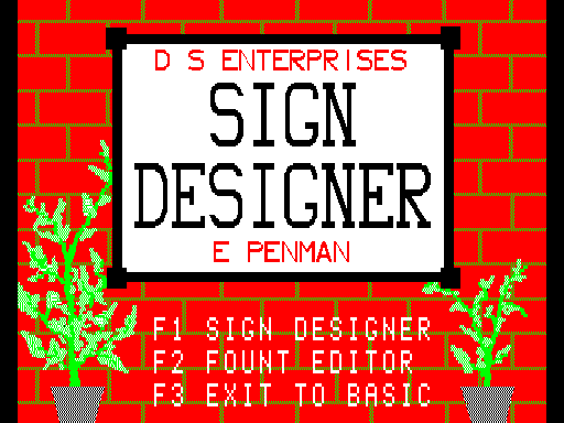 Sign Designer v1.08