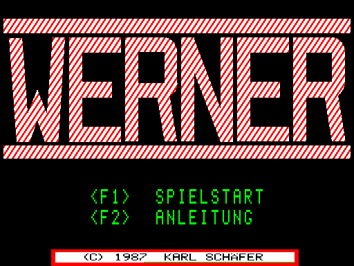 WERNER - german (PD-F)