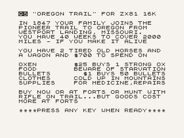QS Pioneer Trail