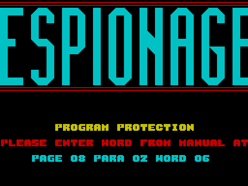 Espionage