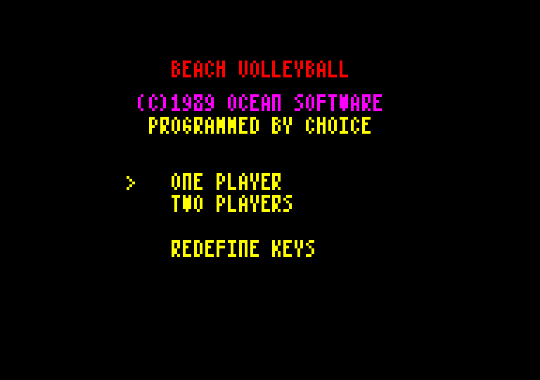 Beach Volley