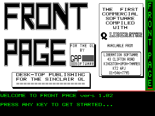 Front Page v1.02