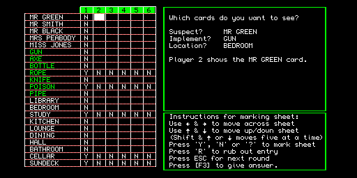 QL Computer Cluedo