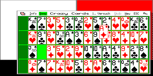 CrazyCards - variante Davinelli