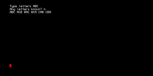 Anagram Finder — Lucy