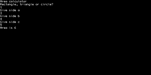 Area Calculator