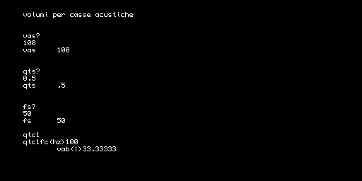 Casse — volume per casse acustiche