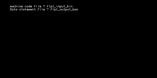 Code to DATA Statements