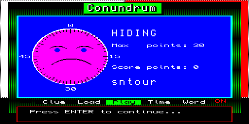 Conundrum — QBITS