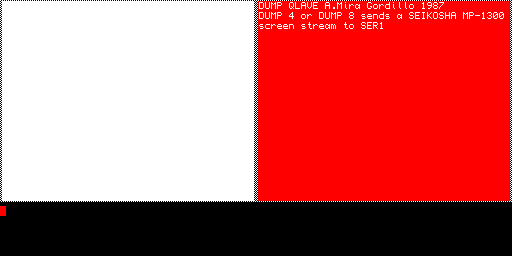 DUMP QLAVE — SEIKOSHA MP-1300