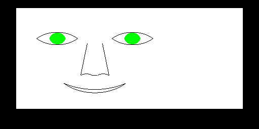 Face — dessin aux arcs