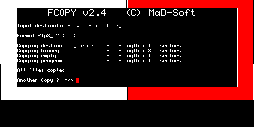 FCOPY v2.4 — MaD-Soft