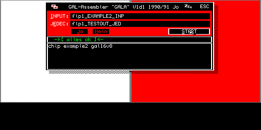 GALA · GAL Assembler
