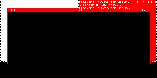 GNU Bison 1.21 — generatore di parser, port QDOS Timothy J. West