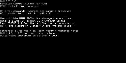 GNU RCS 5.6