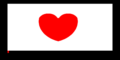 Heart — disegno ad archi
