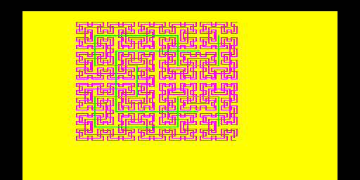 Hilbert — curve ricorsive