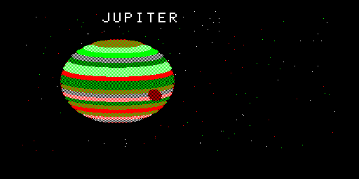 Jupiter — demo grafica