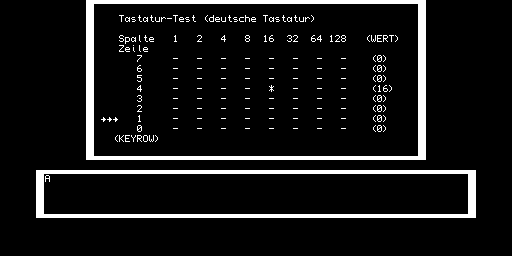 Keyboard Test — Wolfgang Mattis