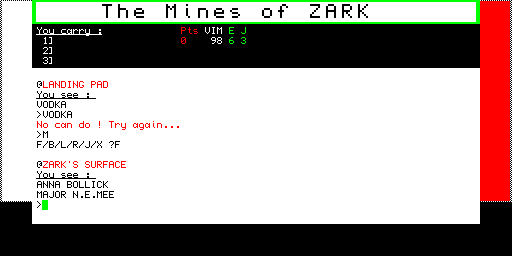 The Mines of Zark