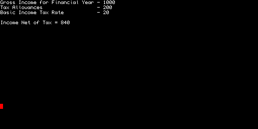 Netincom — J. R. V. Mason
