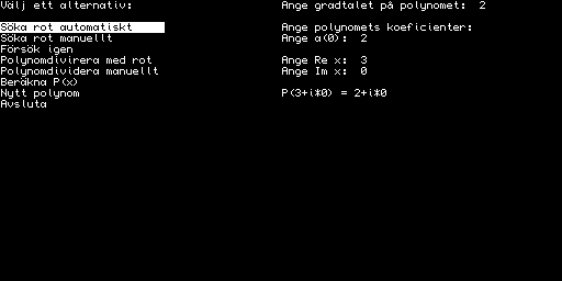 Polrot — radici di polinomi