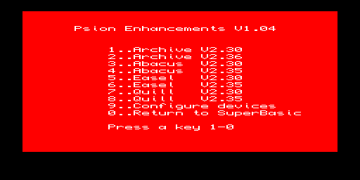 Psion Enhancements 1.04 — Martin Head