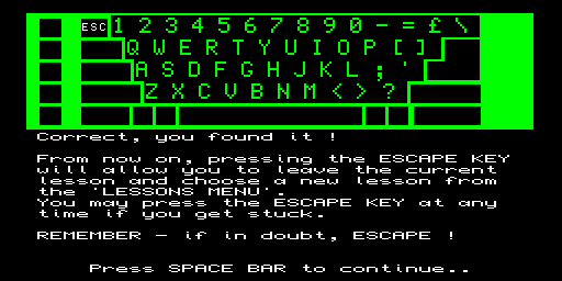 QL Touch-Typing Tutor · Computer One