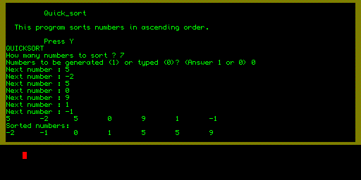 Quick Sort — ordinamento interattivo