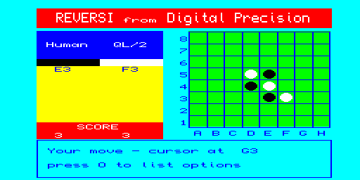 Reversi · Digital Precision