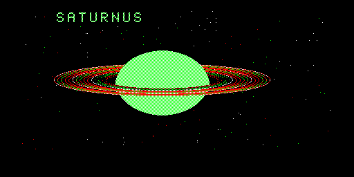 Saturnus — demo grafica