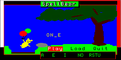 SpellBear — Early Learn / QBITS