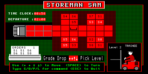 Storeman SAM — C. Knibb / QBITS