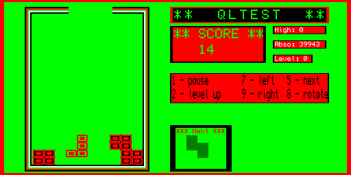 Tetris - PI soft