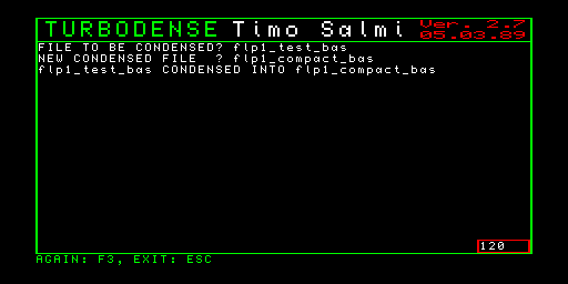 TurboDense — Timo Salmi
