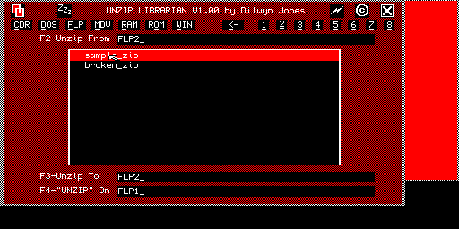 Unzip Librarian