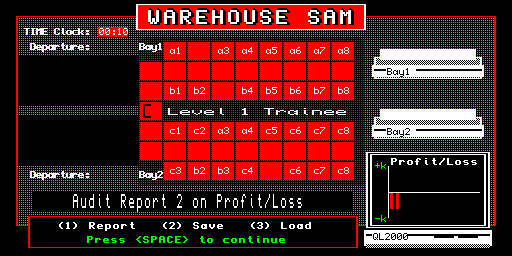 Warehouse SAM — C. Knibb / QBITS