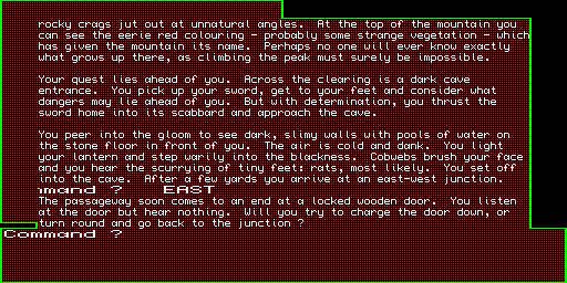 The Warlock of Firetop Mountain · BASIC