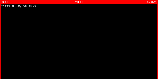 YACC 4.1 R 2 — Stephen Johnson / QL port