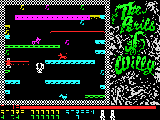 The Perils of Willy Plus — Durante el juego