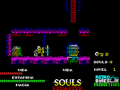 Souls Remaster — Pantalla de juego