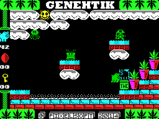 Genehtik The Game — Pantalla de juego
